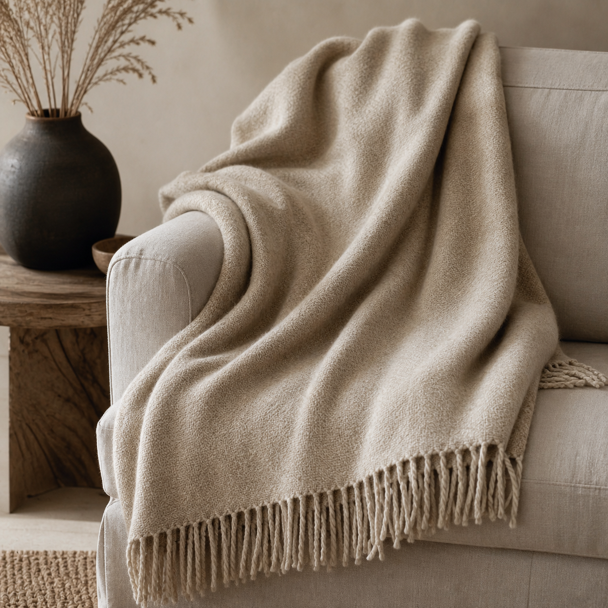 The Nomad Alpaca Throw