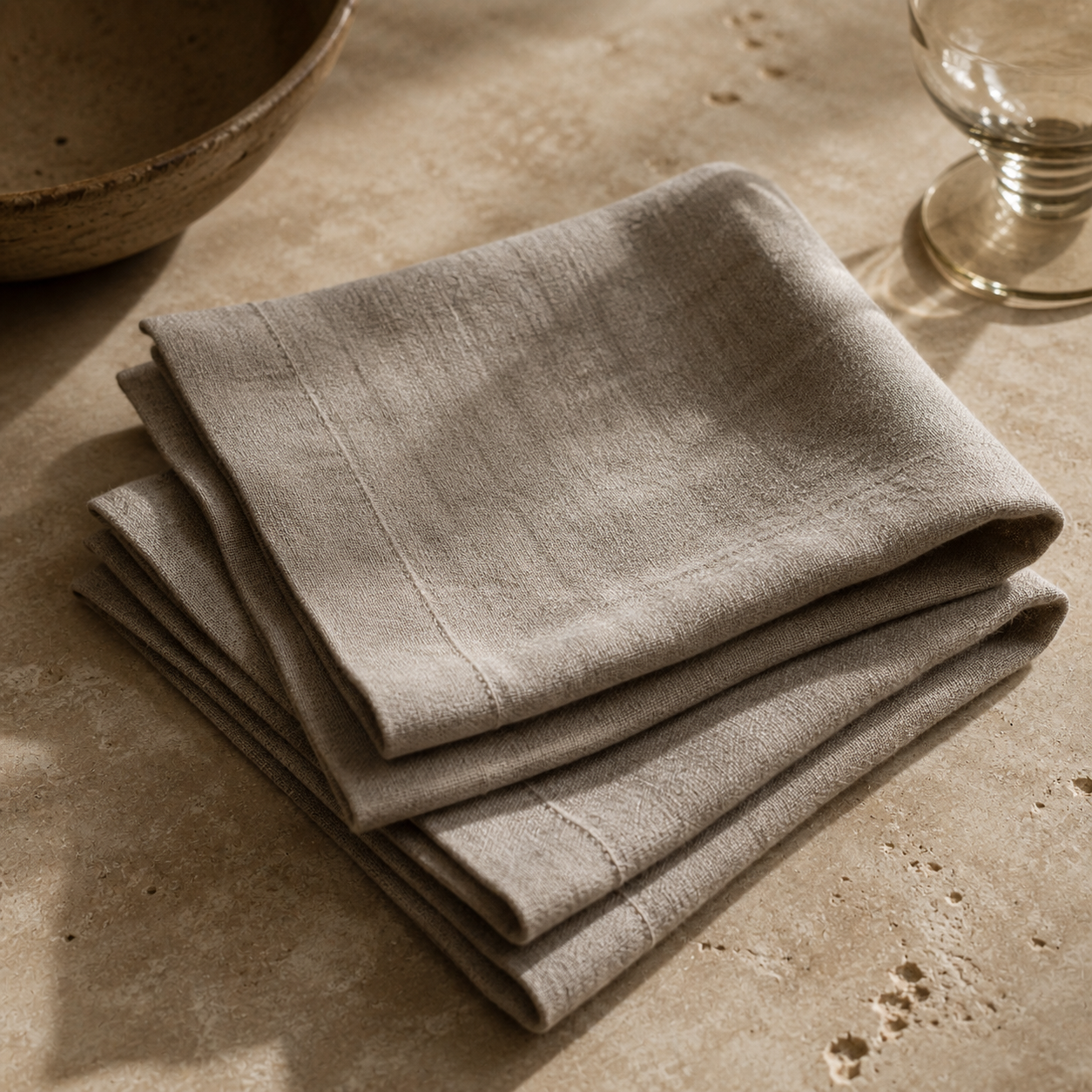 The Wanderer Linen Napkins